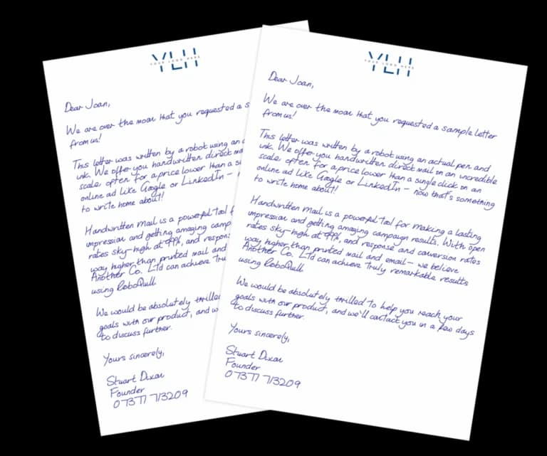 Handwritten Letters