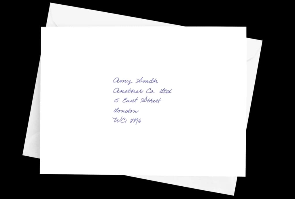 Handwritten Envelopes