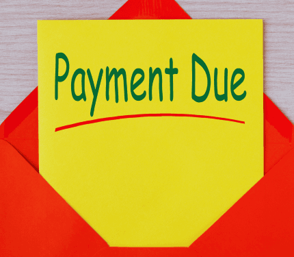 payment due note