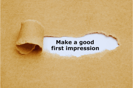 Fist Impressions Count