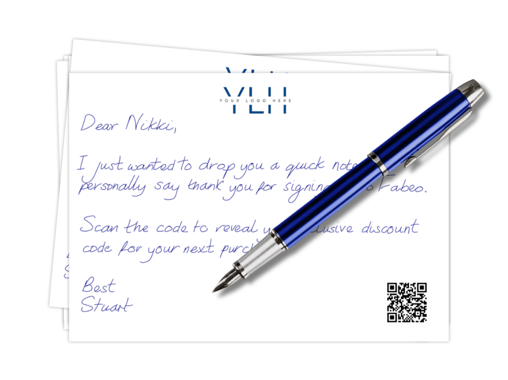 handwritten letter writing service